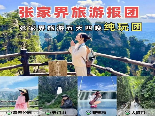 张家界纯玩五日游报团多少钱，看完这篇攻略就够了！